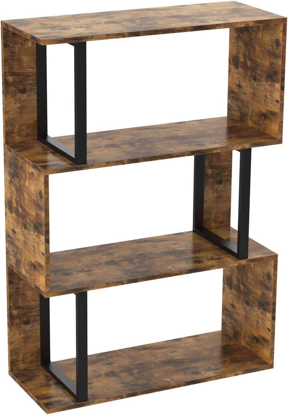 3 Tier S-Shaped Bookshelf W213