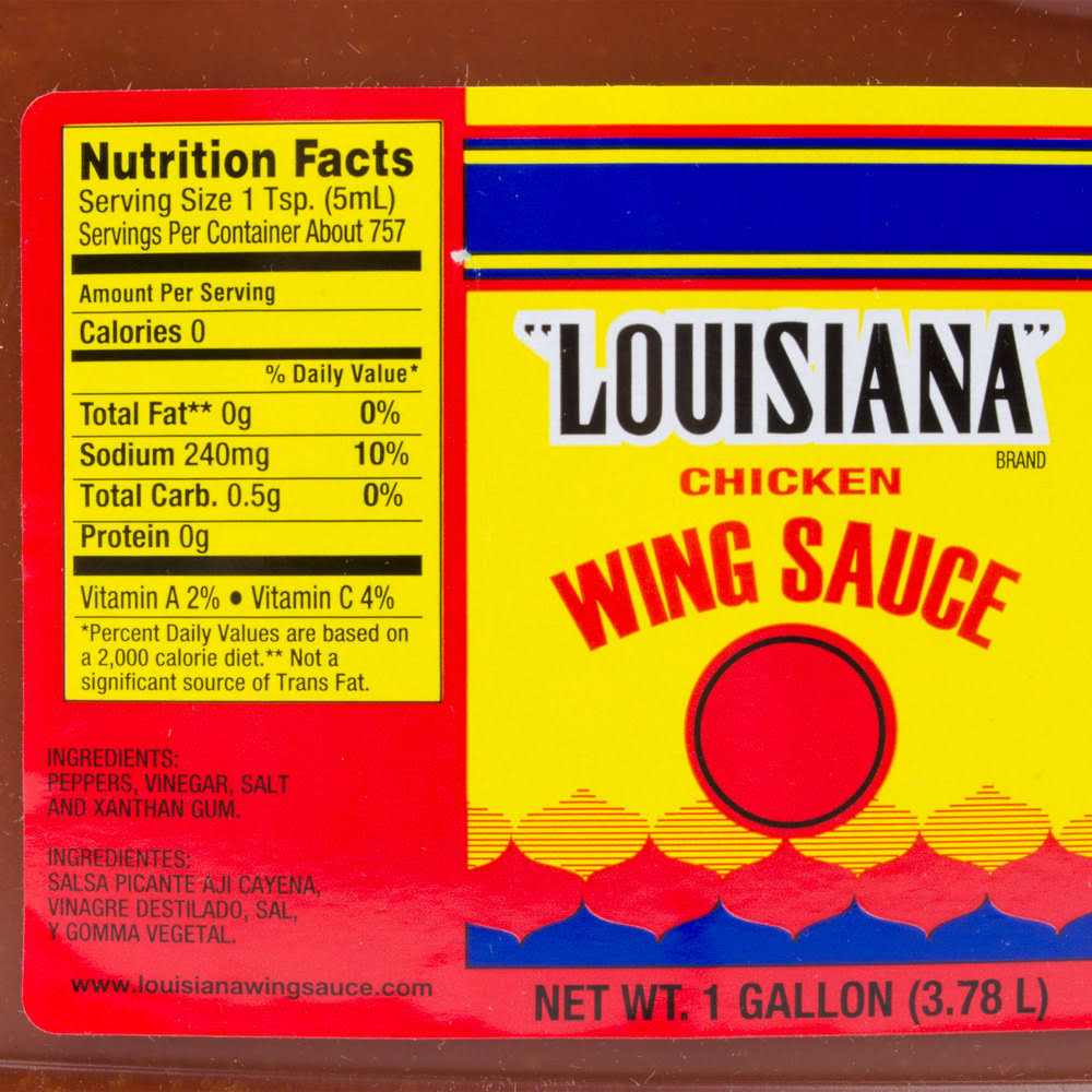 1 Gallon Buffalo Wing Sauce H5005