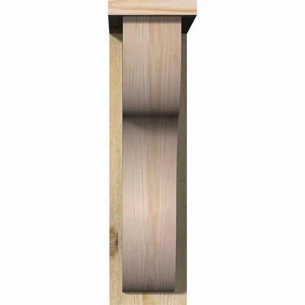 22H Douglas Fir Corbel with Backplate K868
