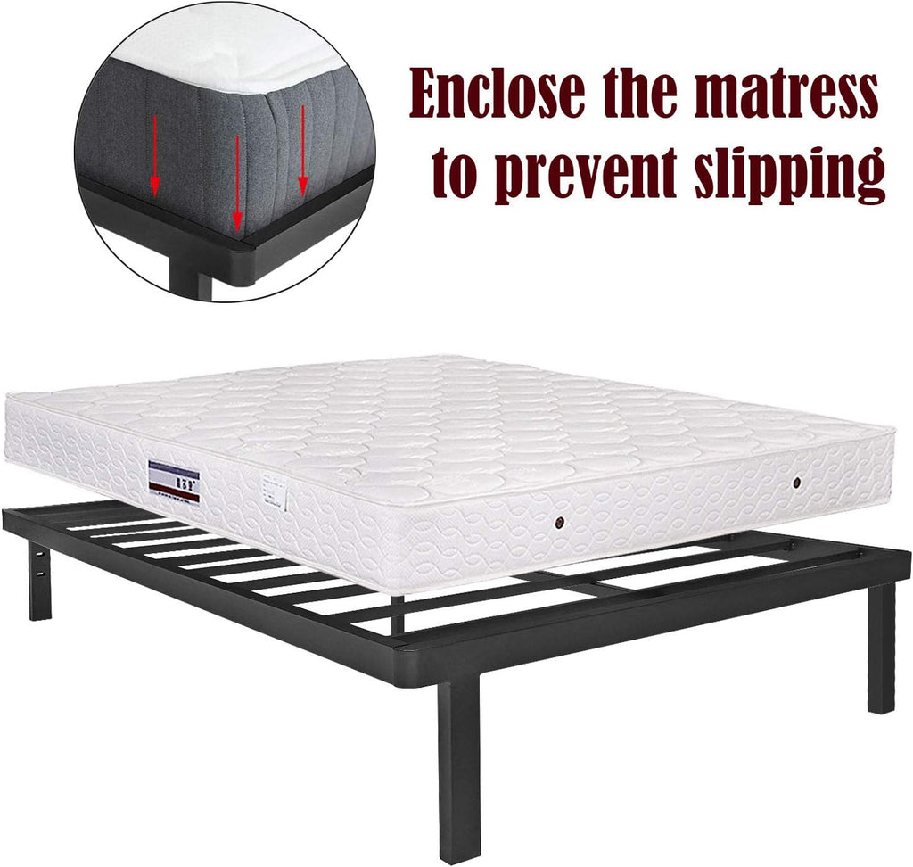California King Platform Bed Frame with Storage Heavy Duty Metal H5103