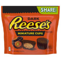 Dark Chocolate Peanut Butter Cups Candy 10.2oz Pack of 2 F8015