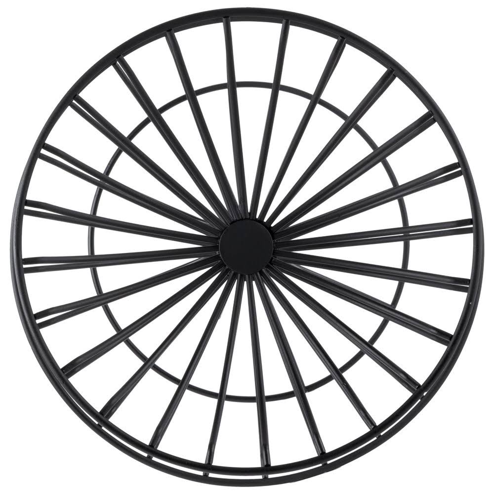 Two Tier Wrought Iron Food Baskets V91314