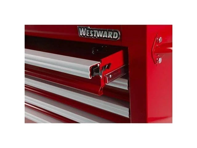 Red 7 Drawer Side Cabinet K4149