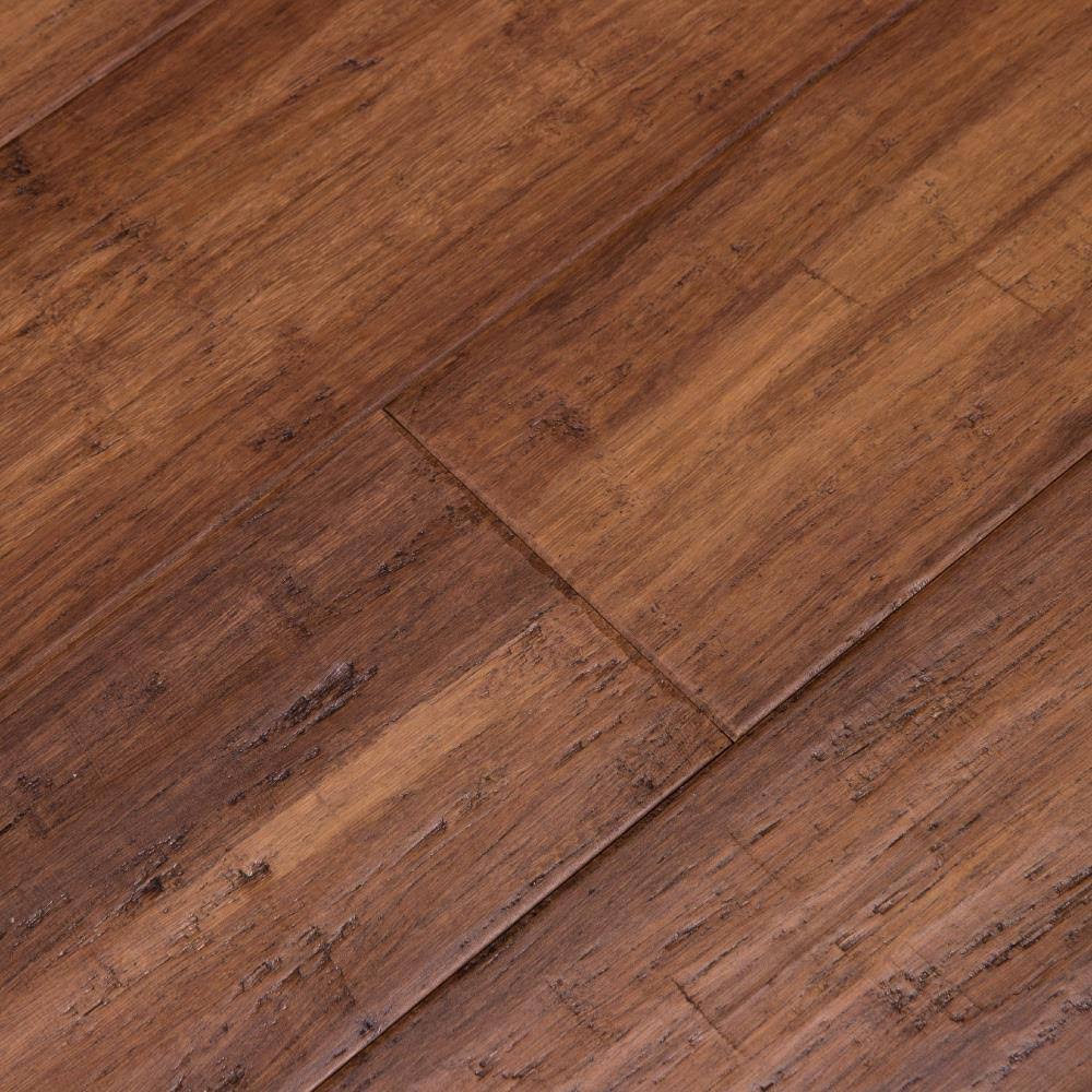 5-1/8-in Wide x 9/16-in Thick Bamboo Solid Hardwood Flooring (25.6-sq ft) M22783