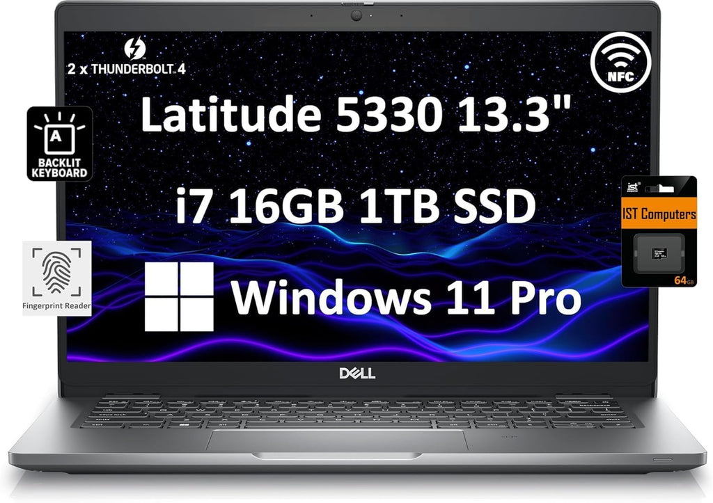 13.3" FHD Intel i7-1265U 16GB RAM 1TB SSD Laptop F701