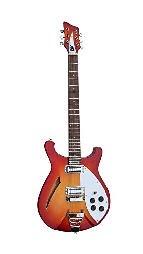 3T Sunburst Semi Hollow Electric Guitar B399