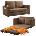 Dark Blue Convertible Sleeper Sofa A7929