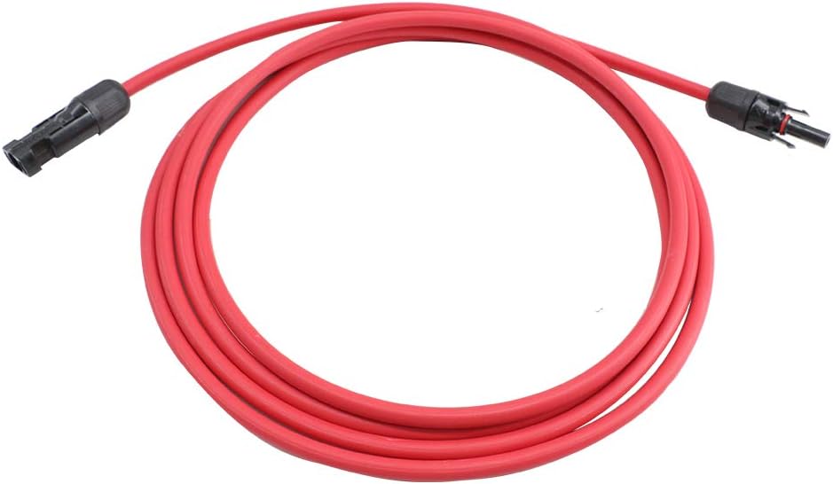 10 AWG 50 Feet Solar Extension Cable with Female and Male Connector T210171