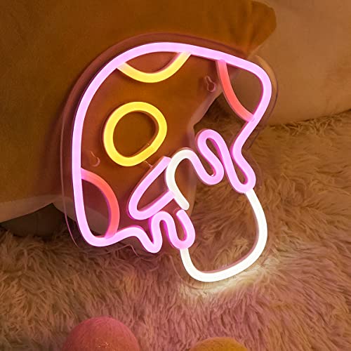 LED Neon Mushroom Cute Neon Sign USB Powered Night Light 3D Wall Art Decor Lamp C932