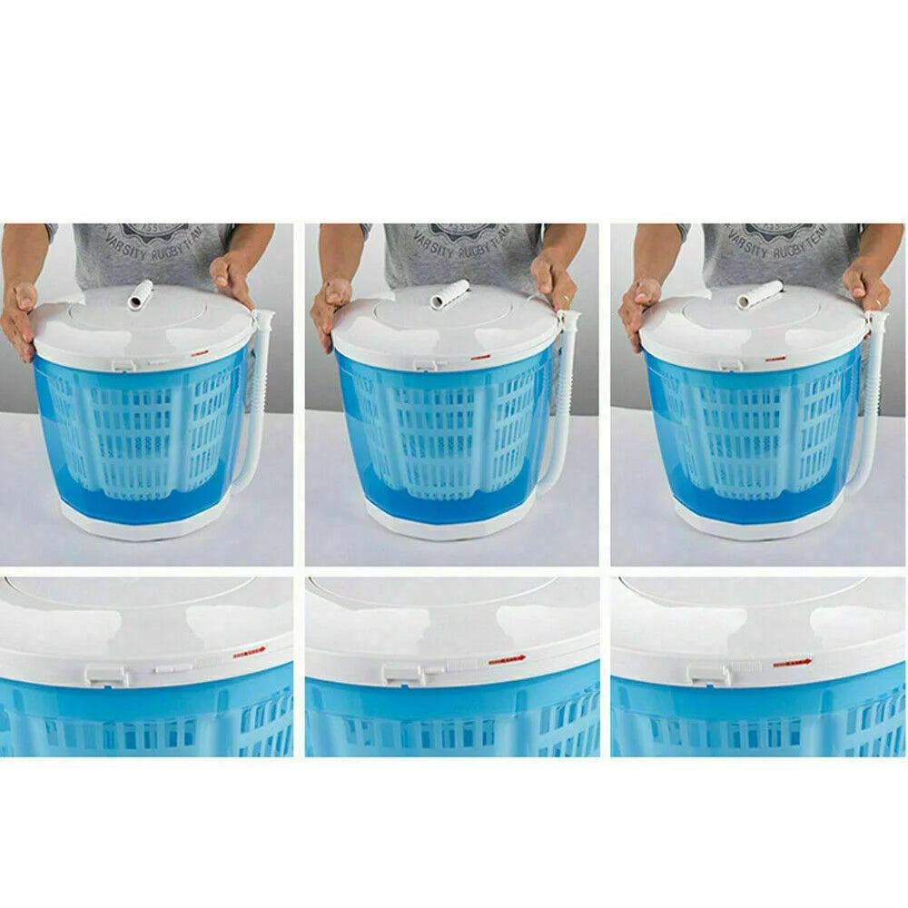 Portable Mini Washer with Spin Dryer Combo T568062