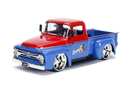 Die Cast Supergirl & 1956 Ford F-100 Pickup K57401