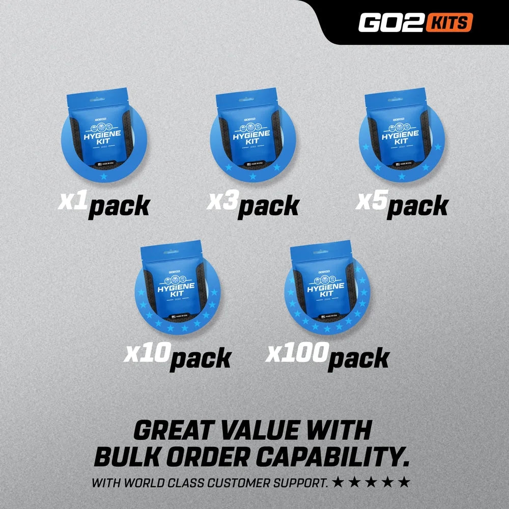 5-Pack Hygiene Toiletry Kits B893189