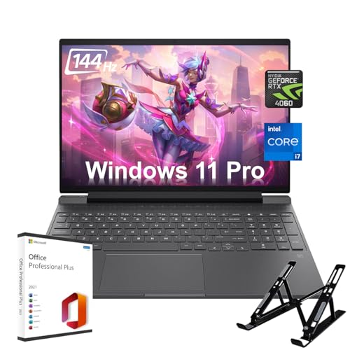 16.1" Gaming Laptop Intel i7-13700HX FHD 144Hz Display NVIDIA GeForce RTX 4060 32GB DDR5 2TB SSD Backlit Keyboard Windows 11 Pro R557725