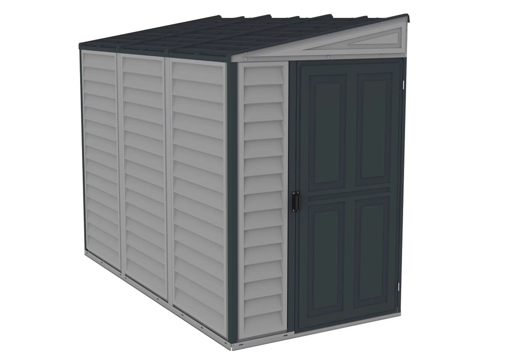 4ft x 8ft Vinyl Resin Outdoor Storage Shed I489625