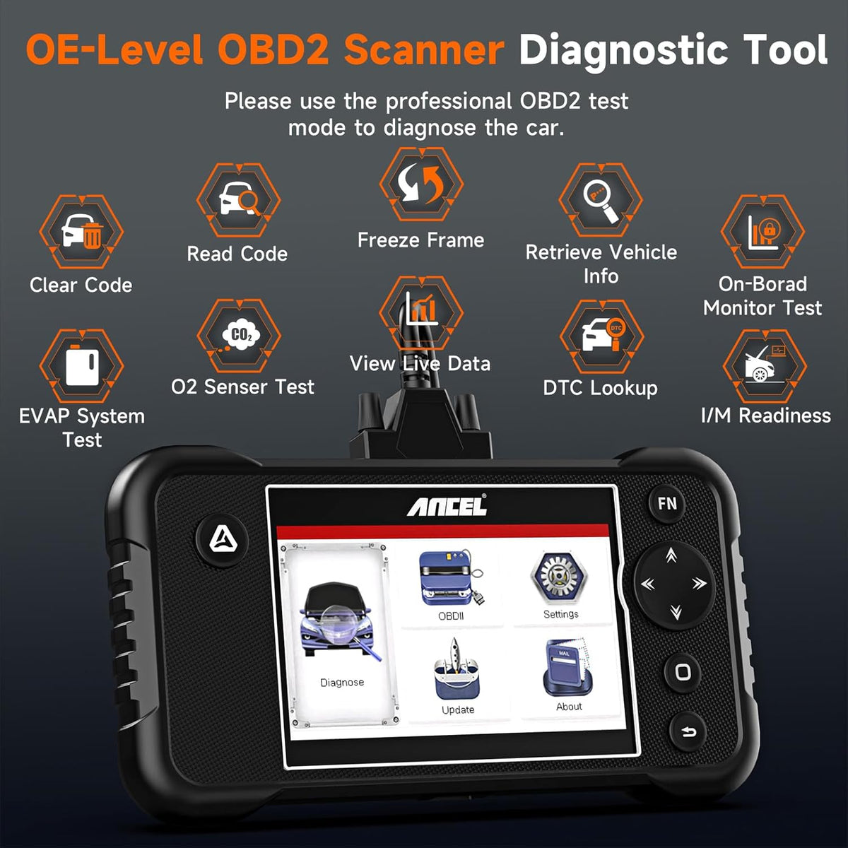 OBD2 Scanner Diagnostic Tool E3154