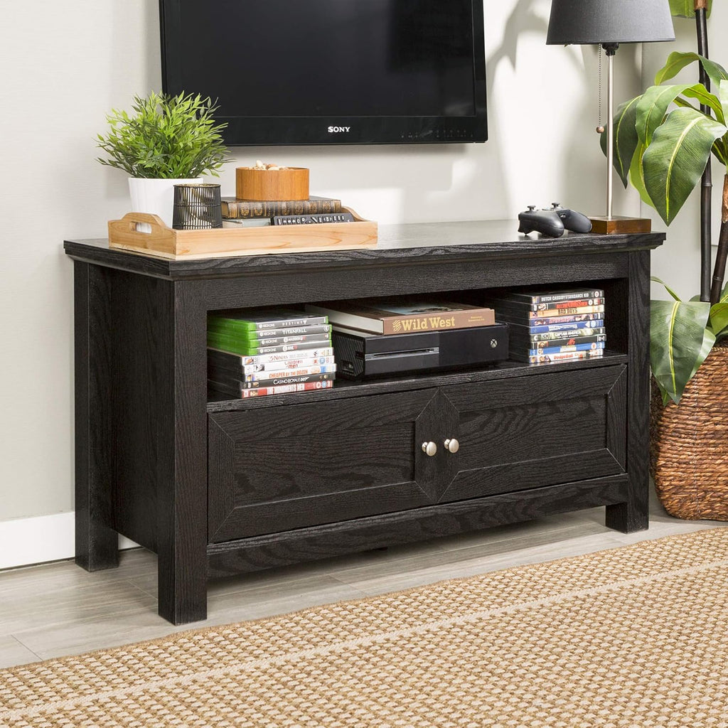 4 Tier Grey Bookshelf Cabinet with Doors D86156