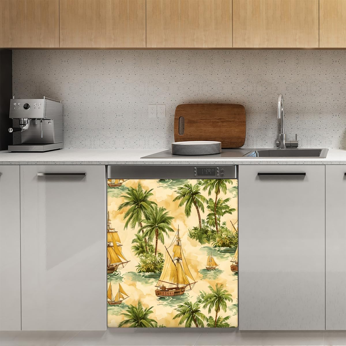 Magnetic Dishwasher Cover 23 x 26 Inches R4641