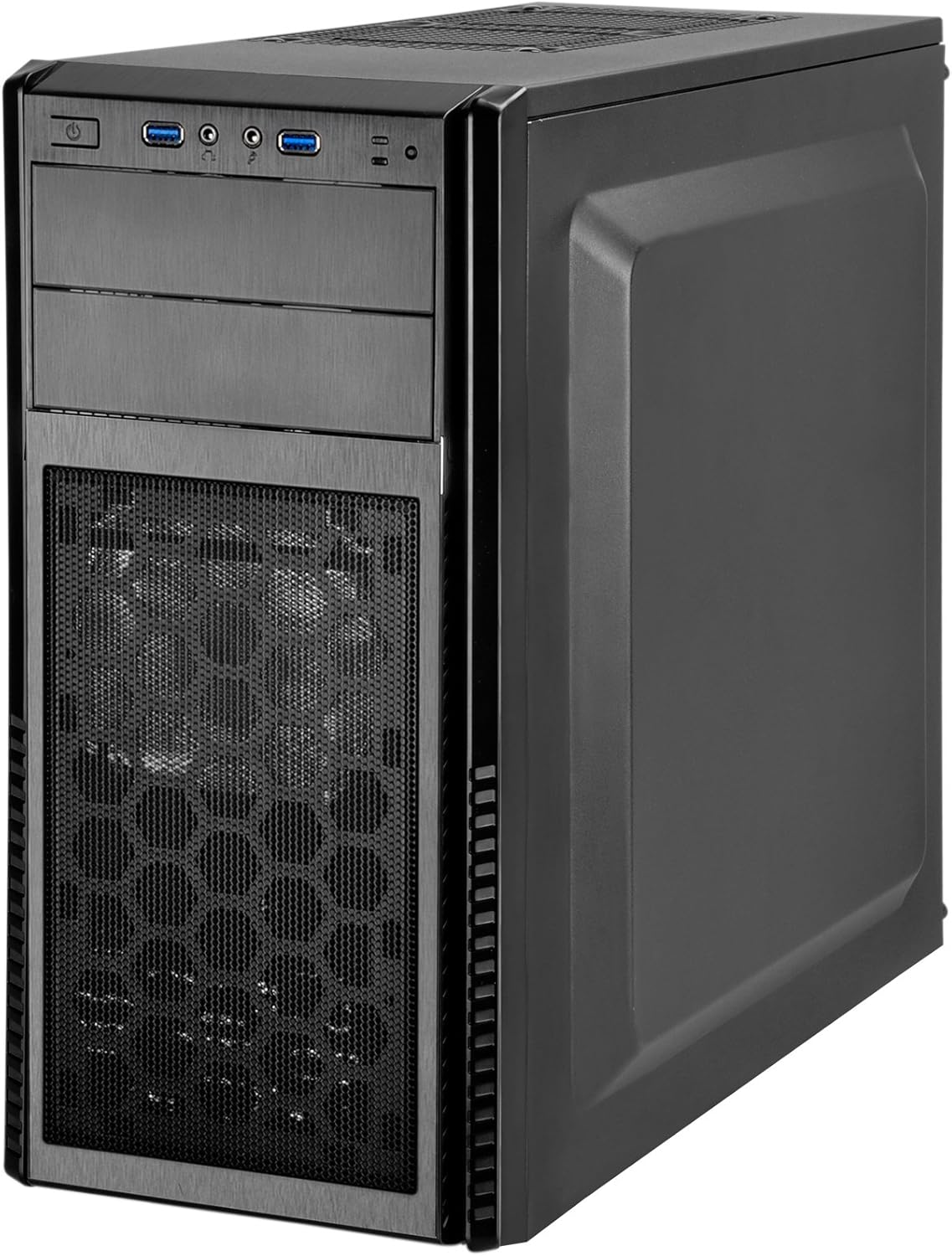 Mid Tower Computer Case with Side Window Panel F969