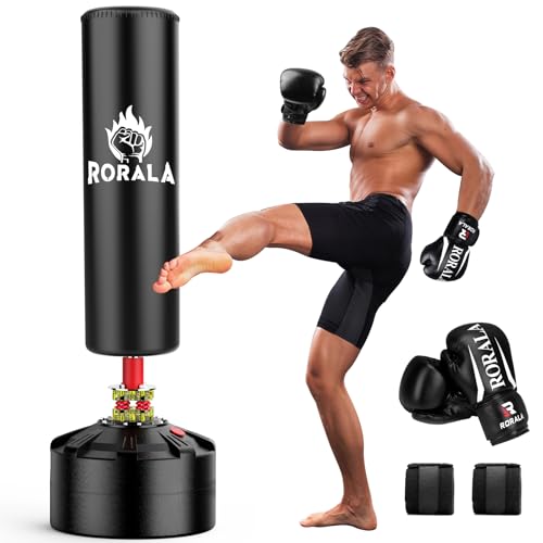 Freestanding Heavy Boxing Bag with Stand J7377