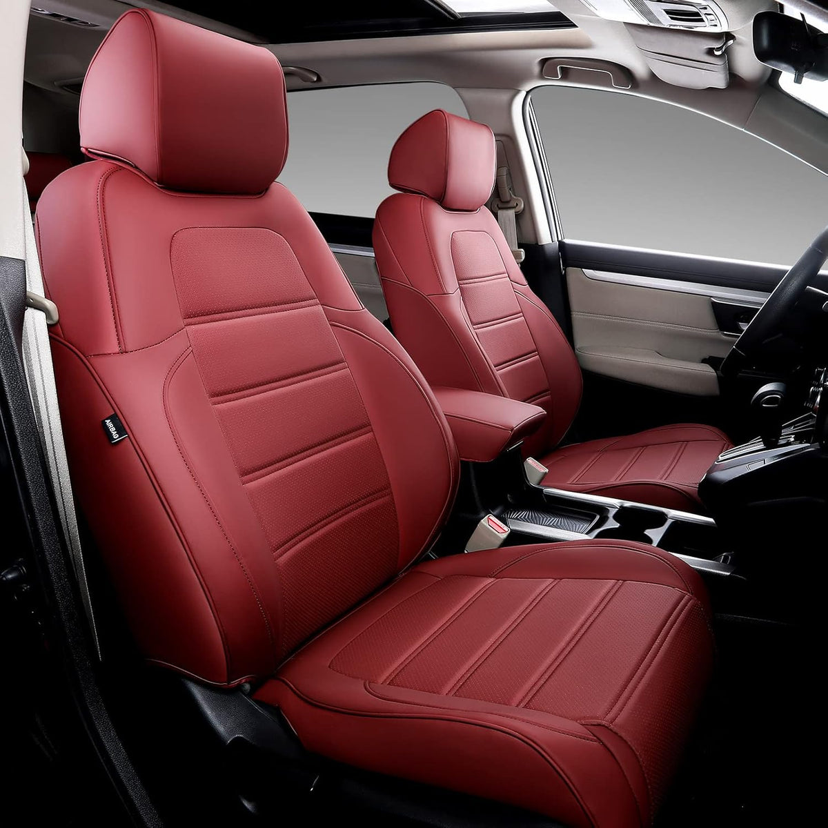 Grey Full Set Car Seat Covers Q54426
