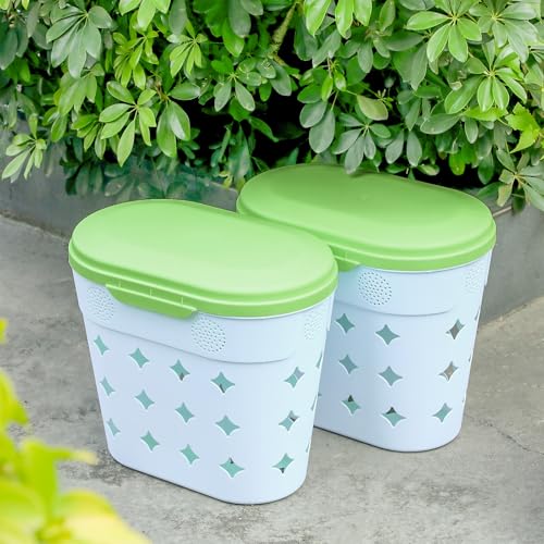2 Pack 8 Gallon Outdoor Compost Bin Z63083