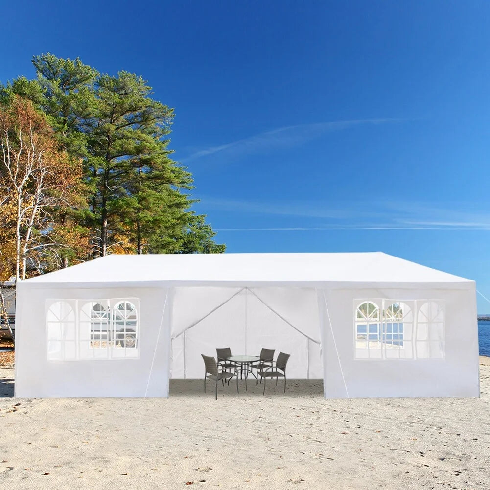 10'x30' Outdoor Waterproof Party Tent with 8 Removable Sidewalls N321026