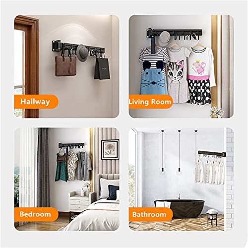 Aluminium Folding Retractable Wall Mounted Clothes Drying Rack G852