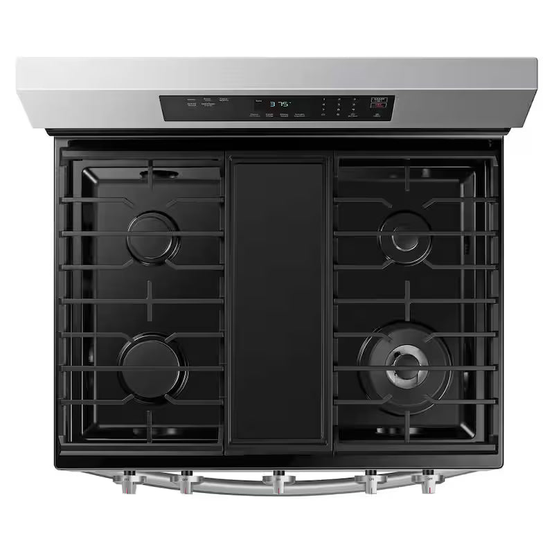 6.0 cu. ft. Smart Freestanding Gas Range with Dual Power Burner Stainless Steel R925