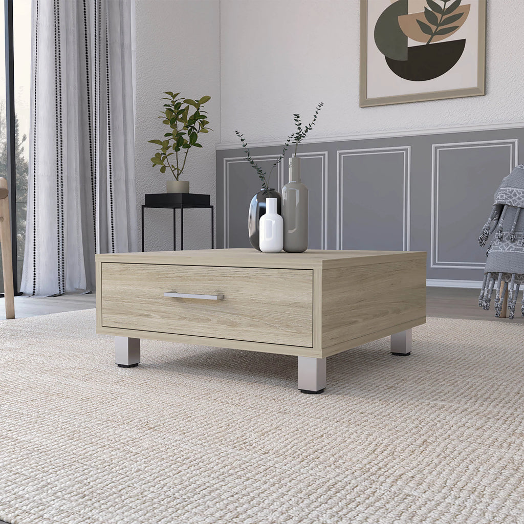 Light Pine 1-Drawer Coffee Table R23249