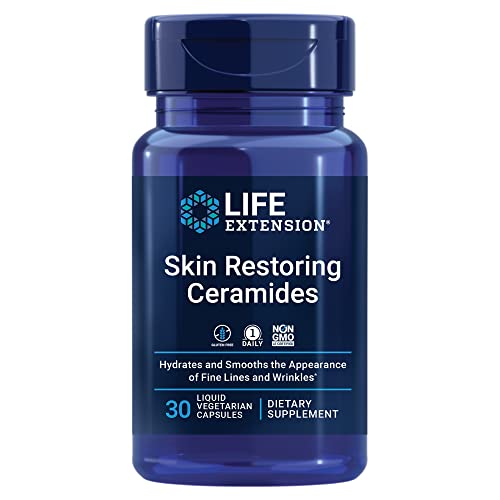 Ceramides Once-Daily Oral Supplement 30 Liquid Vegetarian Capsules D2022