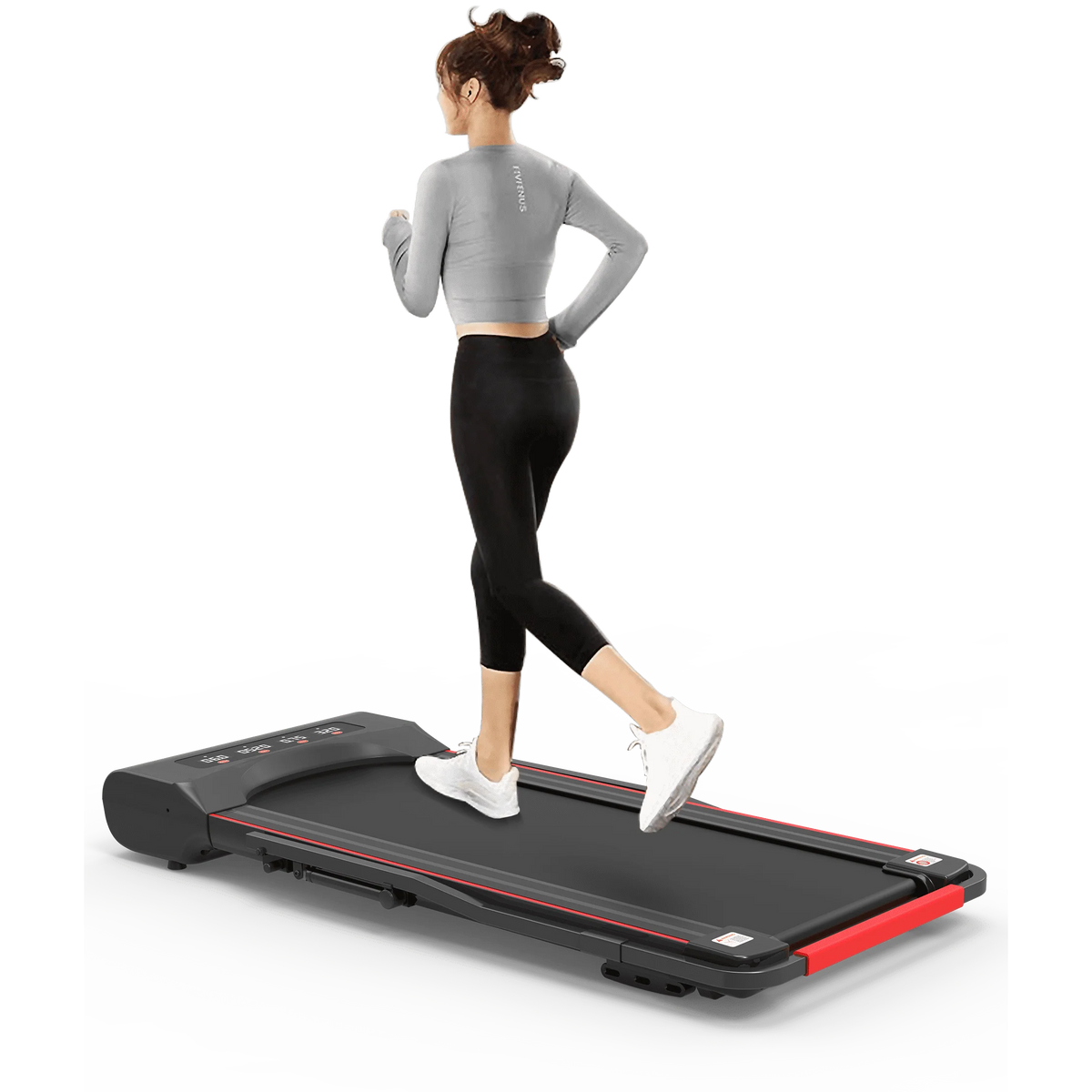 2 in 1 Folding Electric Treadmill with Remote Control B303