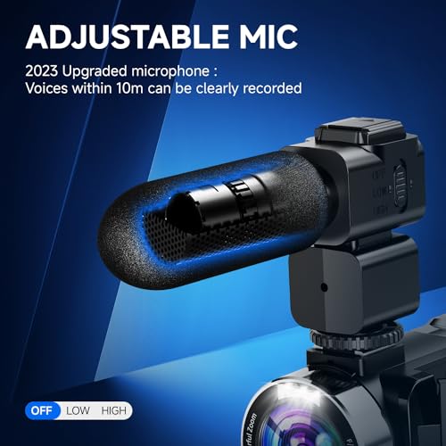 4K 48MP Video Camera with 18X Zoom B6250