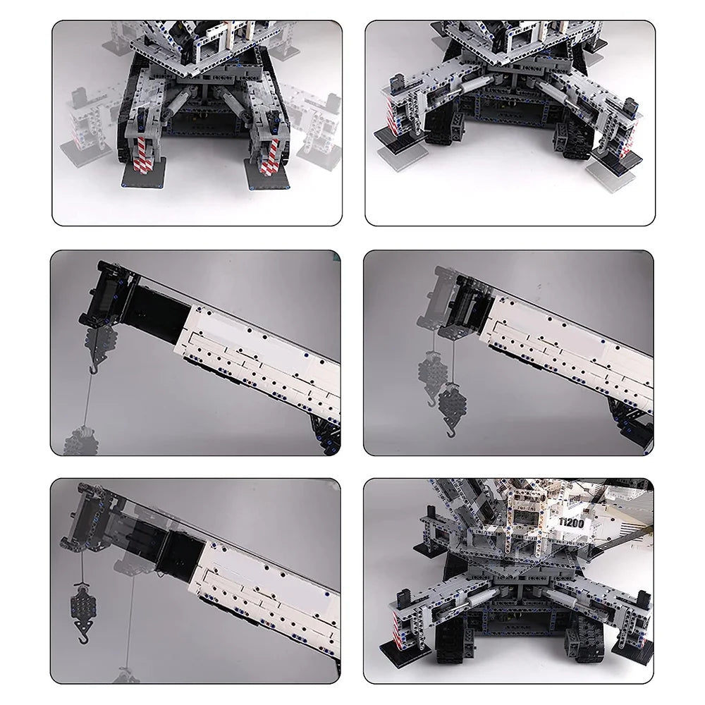 Technical Car Toys Crane Building Block Q2944
