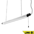 5500 Lumen 4 ft. Linkable LED Hanging Shop Light B53609