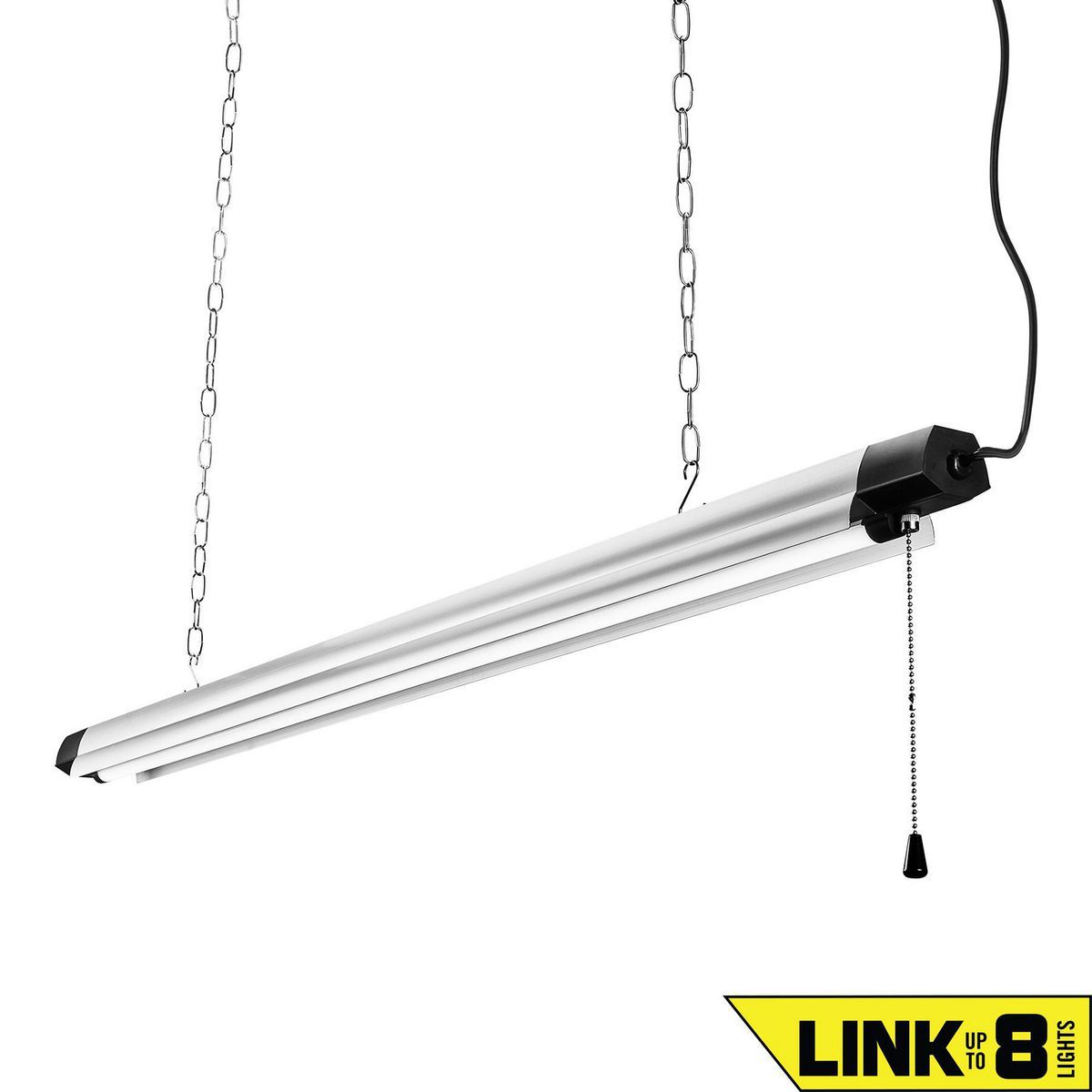 5500 Lumen 4 ft. Linkable LED Hanging Shop Light B53609