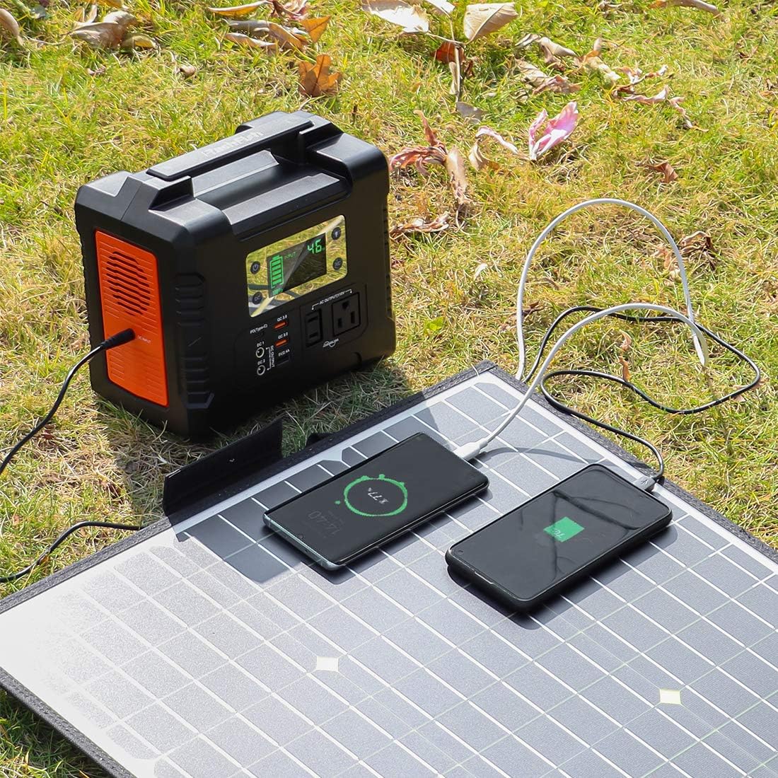 18V 18V Portable Foldable Solar Panel with USB DC Output T287
