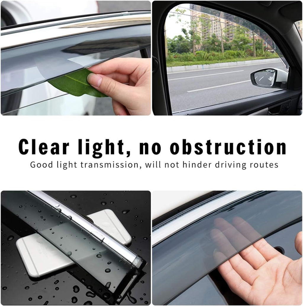 Smoke Side Window Deflectors for A6L 2019 Car H9452