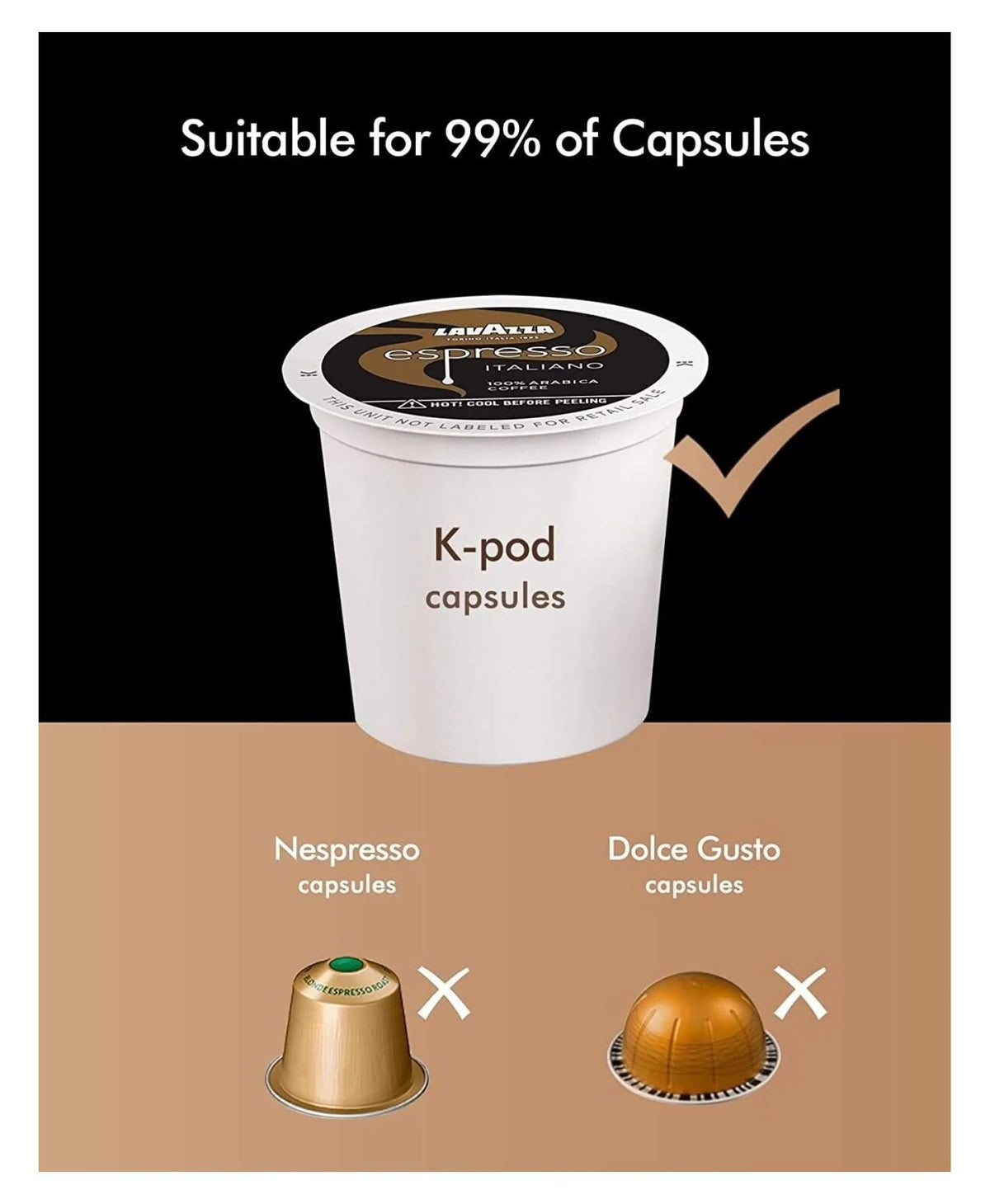 Single Serve 3 in 1 Pod Coffee Maker C3456