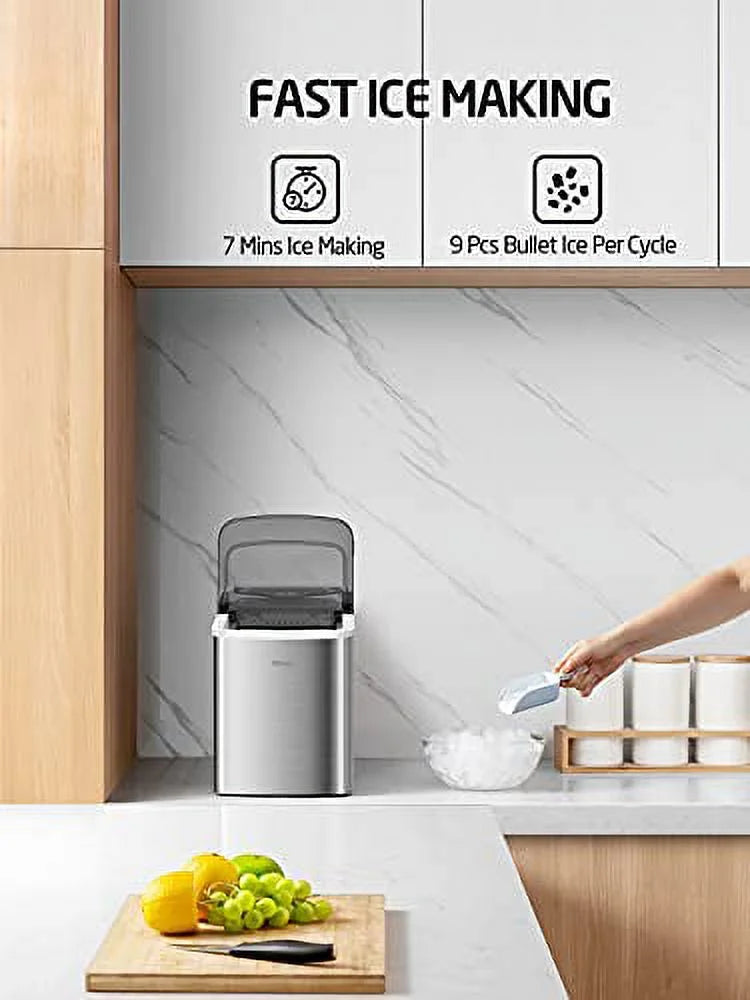 Countertop Portable Ice Maker Machine Self-Cleaning Q73676
