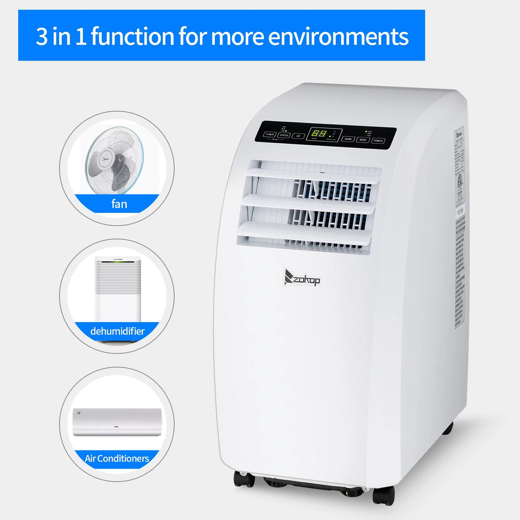 White Portable Air Conditioner Z896185