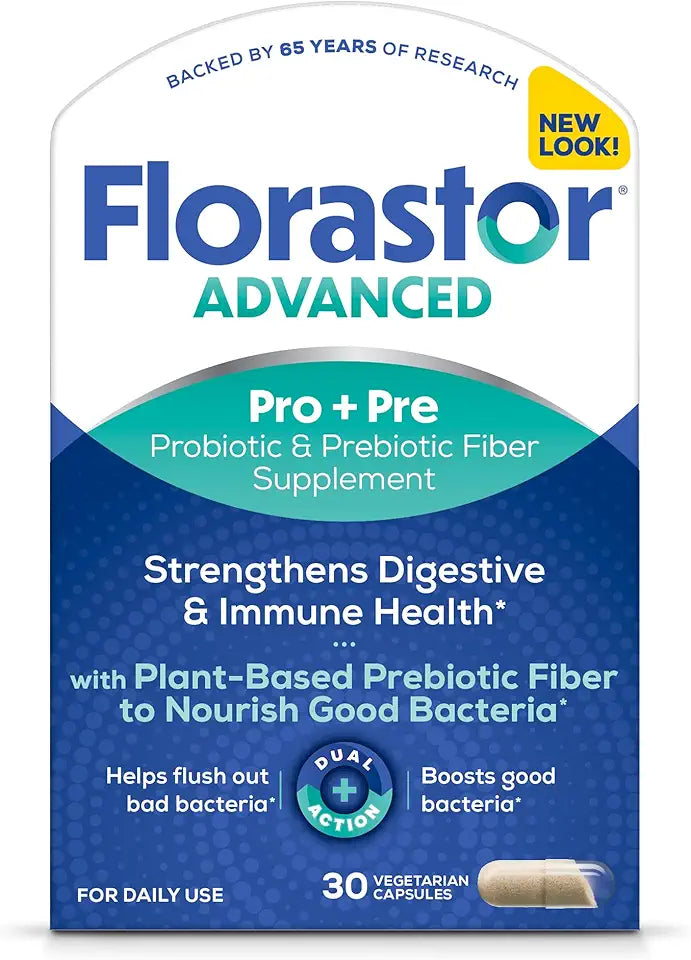 Probiotic and Prebiotic Supplement 30 Capsules P1254