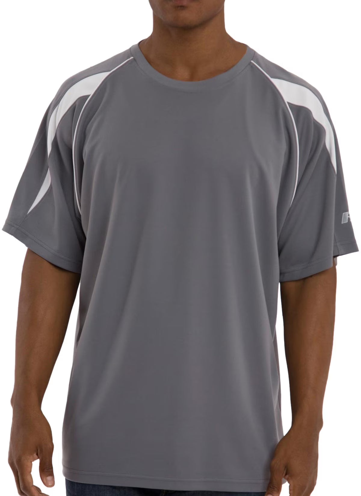 Grey/White Crew K5926
