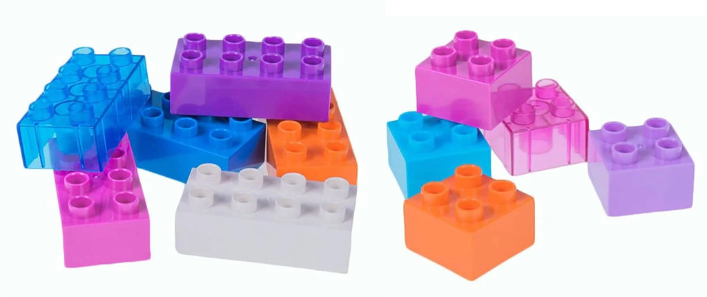 108 Pieces Building Brick Set with Big Pegs L803
