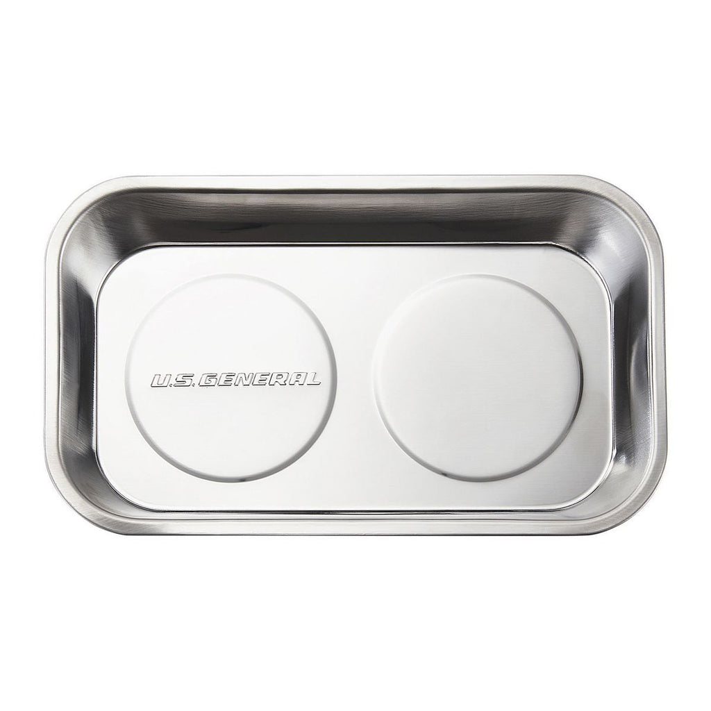 9-1/2 in. x 5-1/2 in. Magnetic Stainless Steel Parts Tray M90774