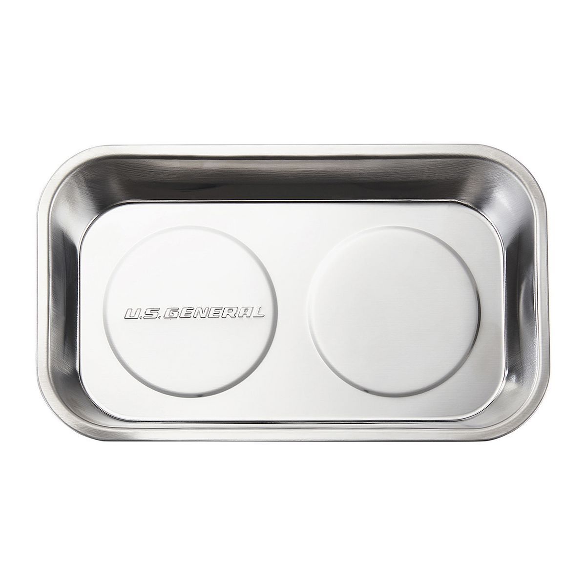 9-1/2 in. x 5-1/2 in. Magnetic Stainless Steel Parts Tray M90774