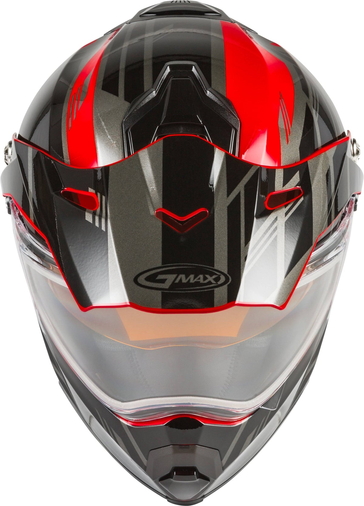 Red/Black/Silver Large Snow Helmet X159