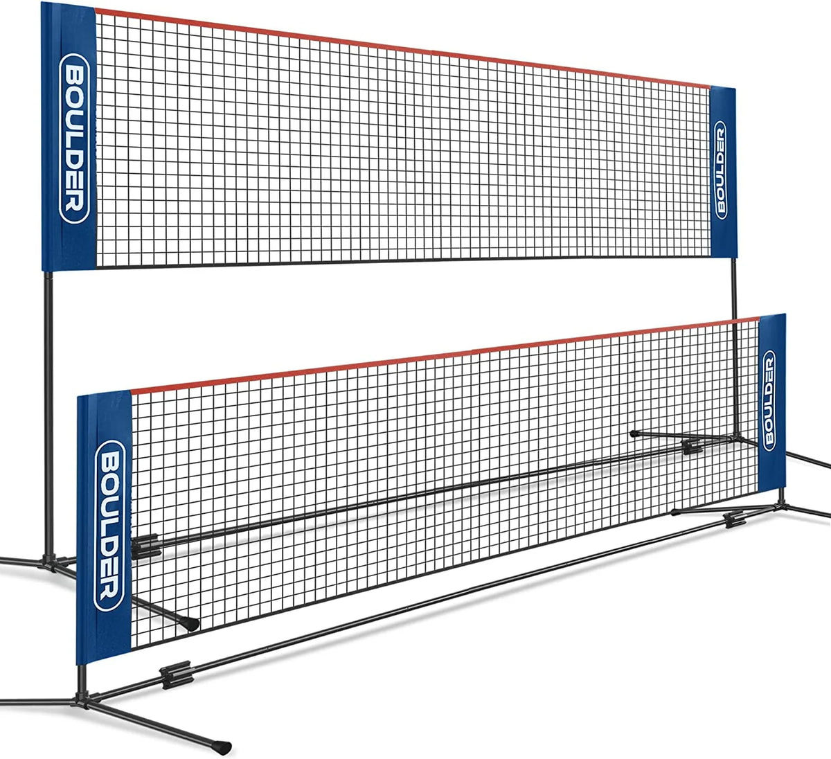 Portable Adjustable Volleyball and Badminton Net P522240