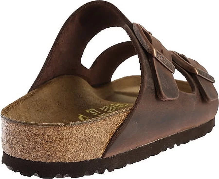 Oiled Leather Sandals S609