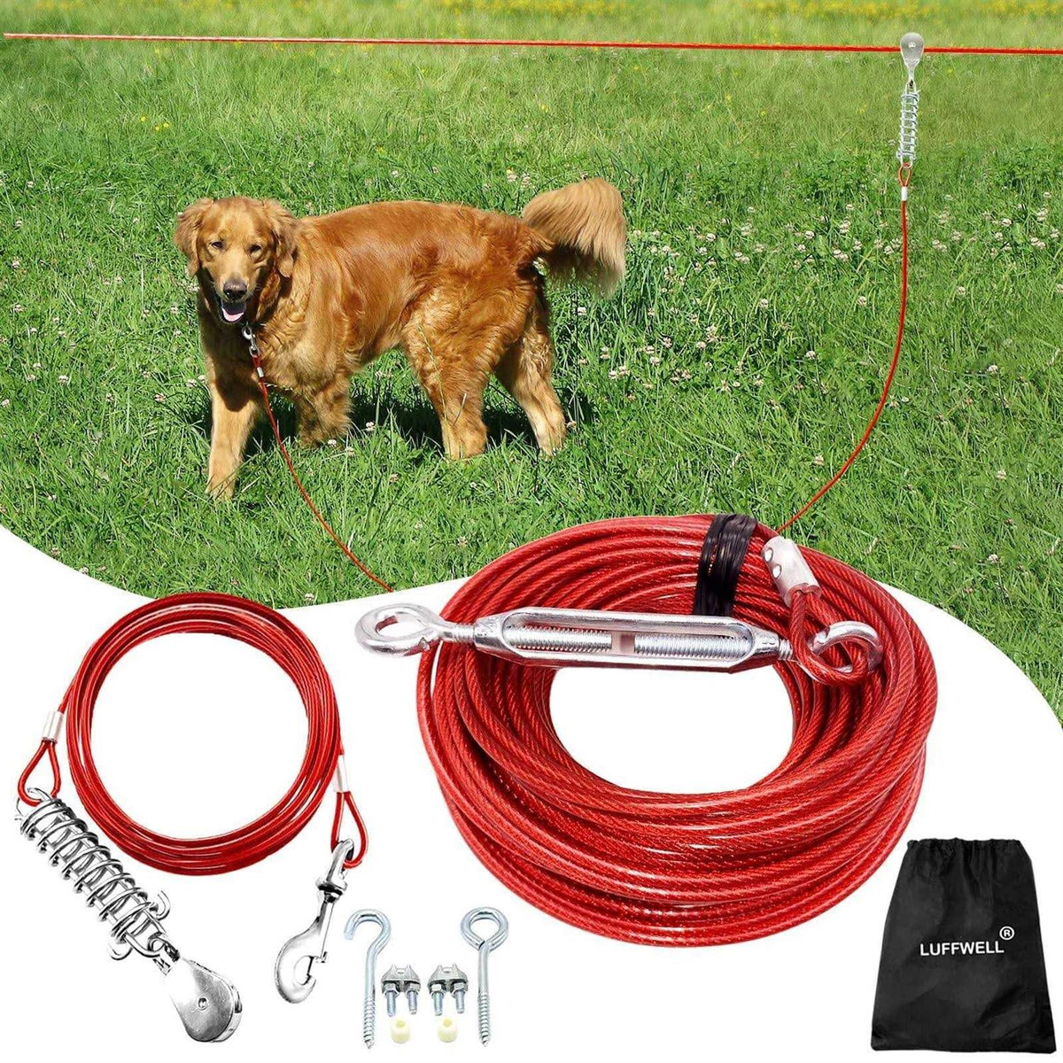 100FT Dog Tie Out Cable H3946