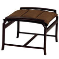 Padded Sling Ottoman Mocha P59628